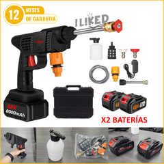 Hidrolavadora Inalámbrica 48V - 2 Baterías + Accesorios
