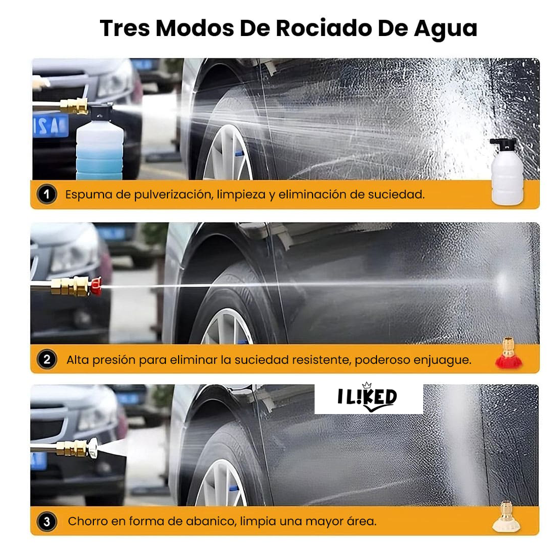 Hidrolavadora Inalámbrica 48V - 2 Baterías + Accesorios