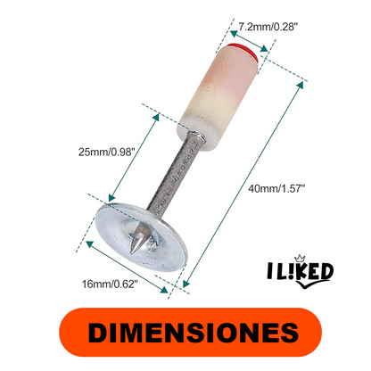 PowerNails® - CAJA x 100 Clavos para pistola QuickGun®